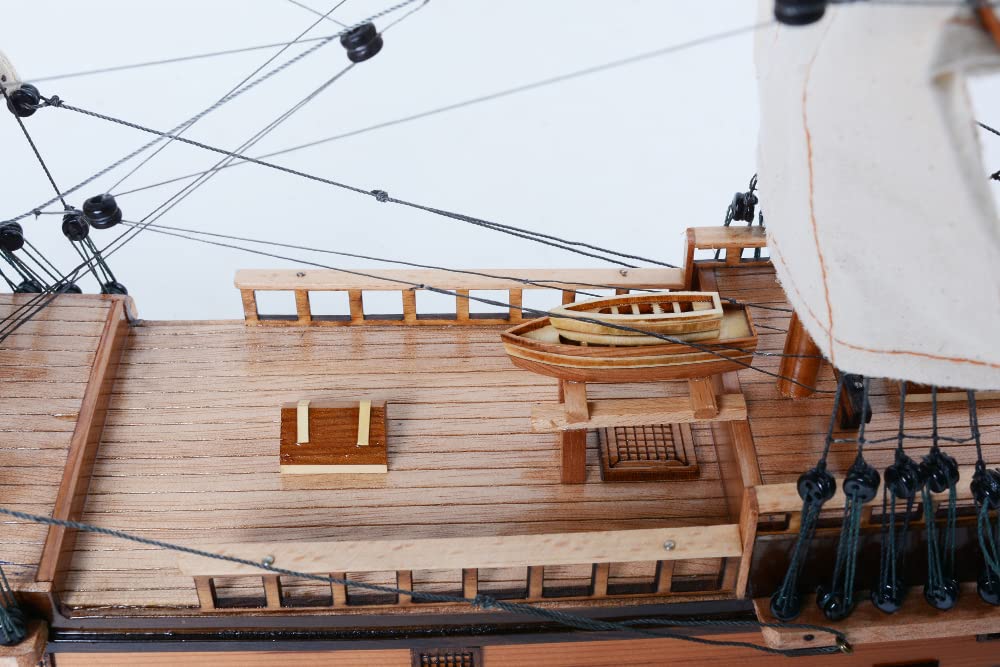 Amazon | 帆船模型 完成品 木製 イギリス小型帆船 エンデバー号 HMS